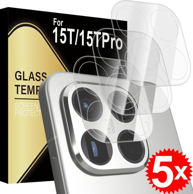 Xiaomi Mi 15T Pro Mi 15T 5G Kamera-Schutzglas AR Gehärtetes Objektivschutzglas Transparent - Bild 1
