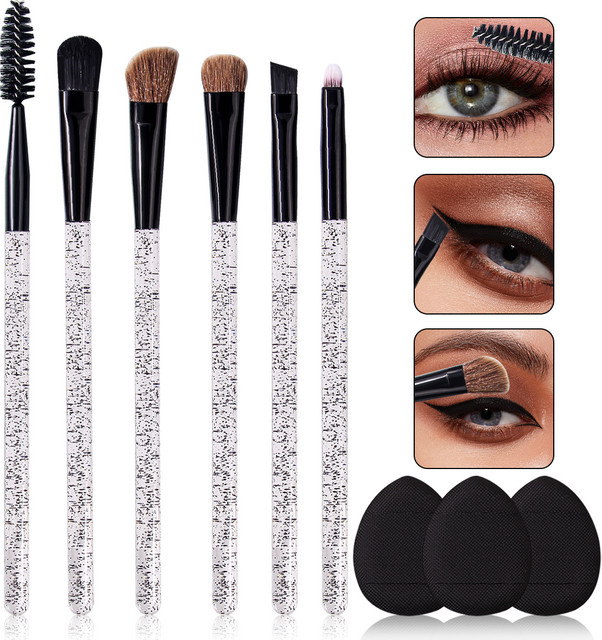 9-teiliges Make-up-Set, Schwarz, Unisex - Bild 1