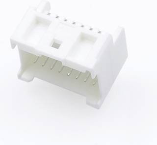 Molex Einbau-Stiftleiste Standard, 16 Pol, Rastermaß: 2.00 mm, Farbe: Weiß - Bild 1
