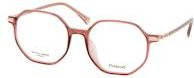 Polaroid PLD D566/G Brille, Vollrand, quadratisch, pink, Damen - Bild 1