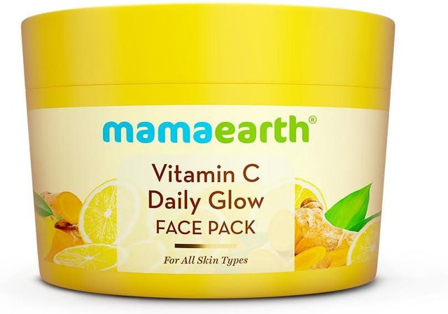 Mamaearth Vitamin C Gesichtsmaske, 200 g, Normale Haut - Bild 1
