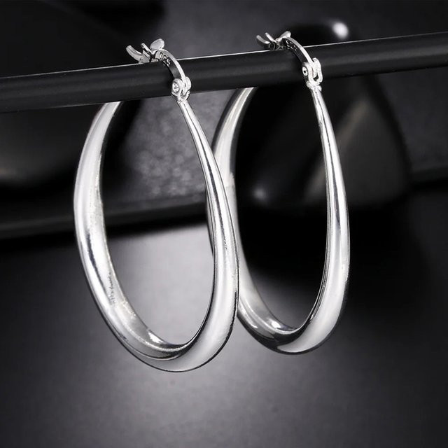 DOTEFFIL Ohrringe 925 Silber, 41 mm, Damen - Bild 1