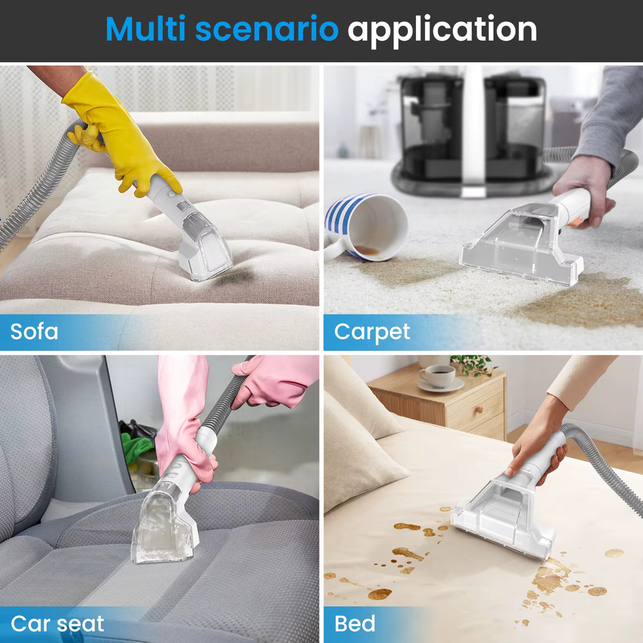 Seeiswork Handstaubsauger mit Sprühfunktion für Sofas und Hausreinigung, 750W, 11/15KPa - Bild 7