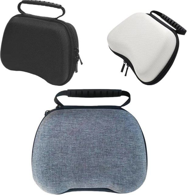 Harte Schutzhülle in Weiß für Nintendo Switch Pro Controller, PS5, PS4 und Xbox Controller als tragbare Tasche - Bild 1