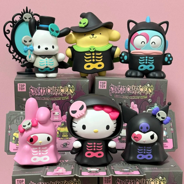 TOPTOY Sanrio Halloween Mischief Night Serie Blindbox-Figuren, Desktop-Ornament-Sammlung - Bild 1
