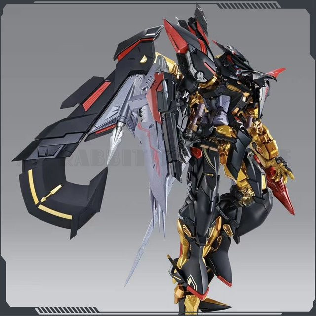 Bandai HG 1/144 Astray Goldrahmen, Montagemodellbausatz, mit Flight Pack Waffen Set - Bild 1