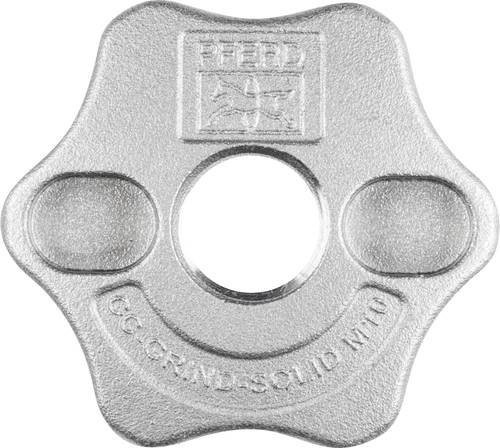PFERD TOOLS Spannflanschset SFS CC-GRIND SOLID/FLEX 100 M10 in Schwarz und Silber - Bild 1