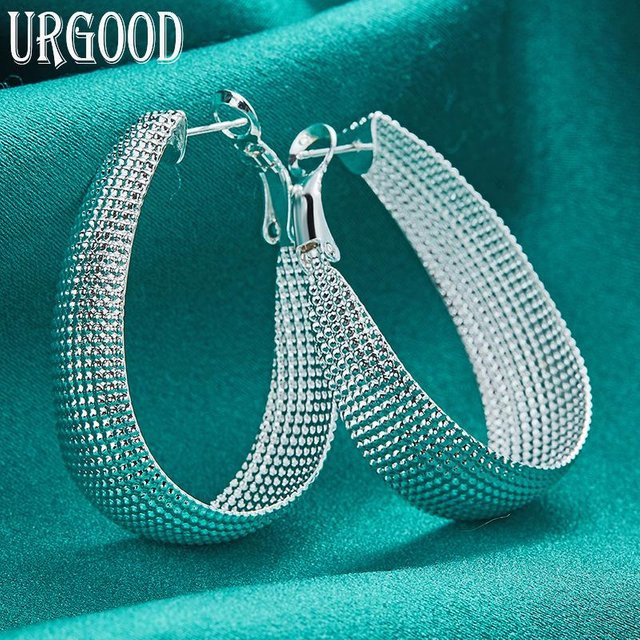 URGOOD Ohrringe, 925 Silber, Weiß, Damen - Bild 1