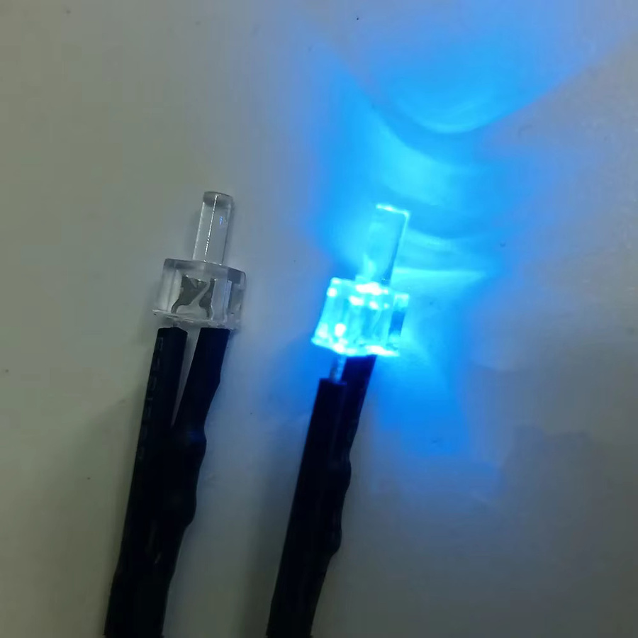 30 Stück TAKEY LED-Glühbirnen transparent, vorverdrahtet mit 20 cm Kabel, DC3V-12V, 1,8 mm bis 2 mm Durchmesser für DIY Heimdekoration - Bild 4