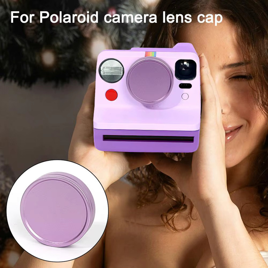 Polaroid JETZT Objektivabdeckung aus Aluminiumlegierung als kratzgeschützter Objektivdeckel für deine Sofortbildkamera - Bild 2