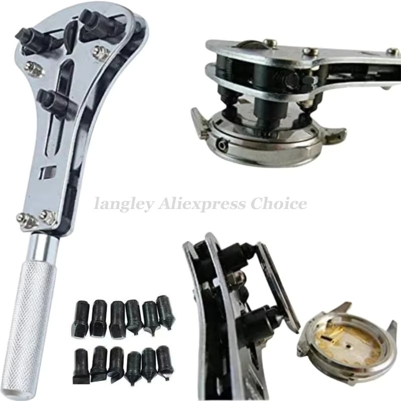 Langley Werkzeugsatz für die Uhrenreparatur, Edelstahl, Silber, Unisex - Bild 4