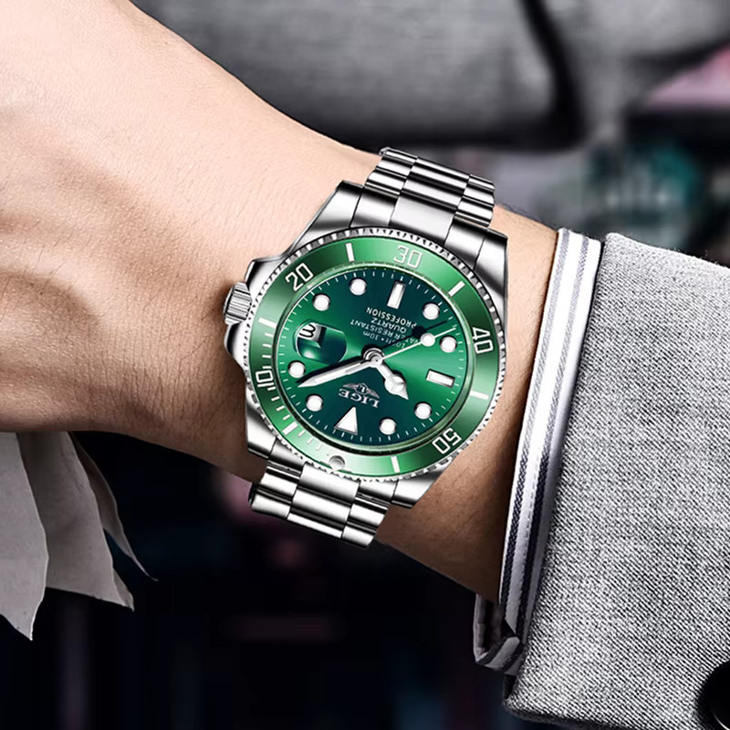 LIGE Armbanduhr, Quarz, Herren - Bild 5