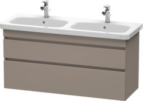 Duravit Waschtischunterschrank DuraStyle in Beige, Wandhängend, B/T/H: 123 x 44,8 x 61 cm - Bild 1