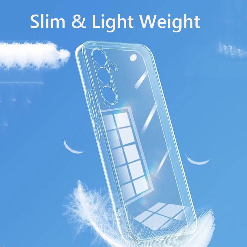 Transparente TPU Handyhülle für Samsung Galaxy A55 5G - Bild 2