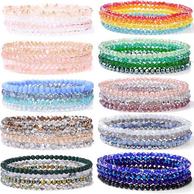 vinswet Armband-Set, Kristall, bunt, Damen - Bild 1