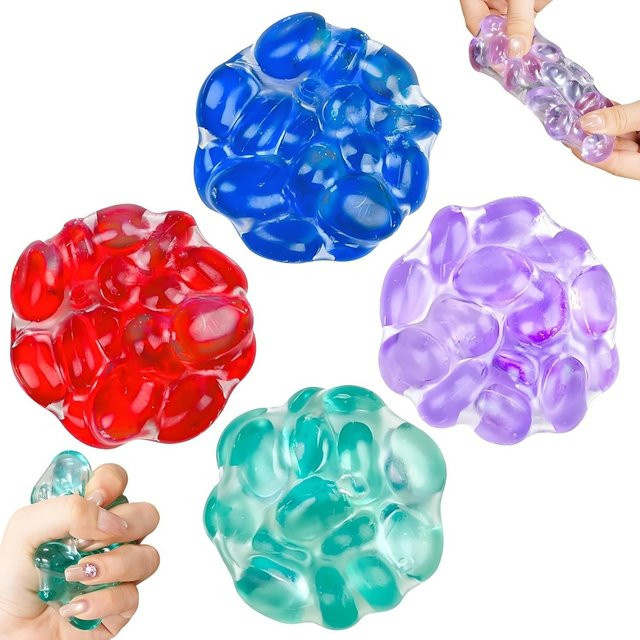 GSF Knuspriger Stressball, Edelstein, Squishy-Spielzeug, bunt - Bild 1