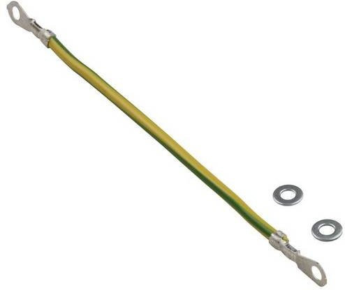 Hager Erdungsleitung für Elektro-Sockelleisten AKZSA0135 grün-gelb-mehrfarbig - Bild 1