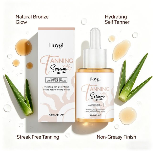 Hoygi Selbstbräunungs-Serum für Gesicht und Körper, Unisex - Bild 1