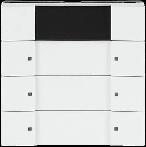 Busch-Jaeger Tastsensor 6129/01-84 Schalter in Weiß für Garten und Wandmontage - Bild 1