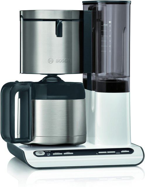 Bosch Styline TKA8A681 Filterkaffeemaschine in Weiß und Edelstahl - Bild 1