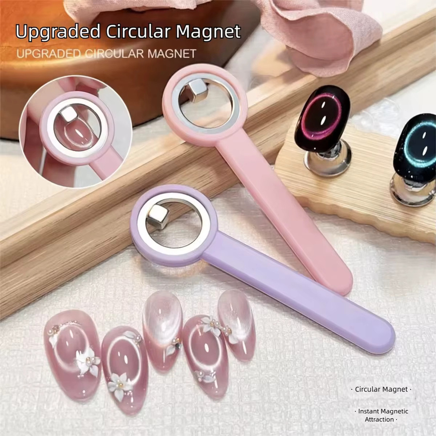 MIANEL Magnet für Nagelkunst, Pink, Schimmernd - Bild 2