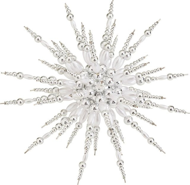 Zauberperle Perlenstern-Komplettset Silvern Star in Silber, Weiß und Multi mit Stern-Anhänger aus Draht und Kunststoff - Bild 1