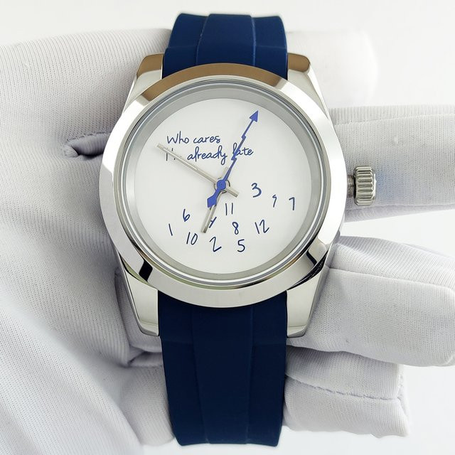 OUMASHI Armbanduhr Edelstahl, Silber, Herren, 39 mm - Bild 1