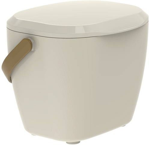 Hozelock Caddy Kompostmülleimer in Beige mit 3,5 l Volumen - Bild 1