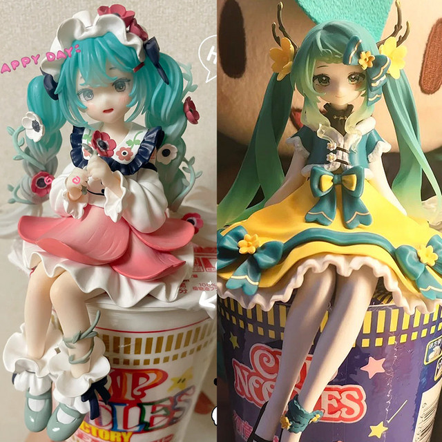 Bandai Hatsune Miku Blumenfee Modell, Actionfigur, Einzelfigur, 14cm - Bild 1