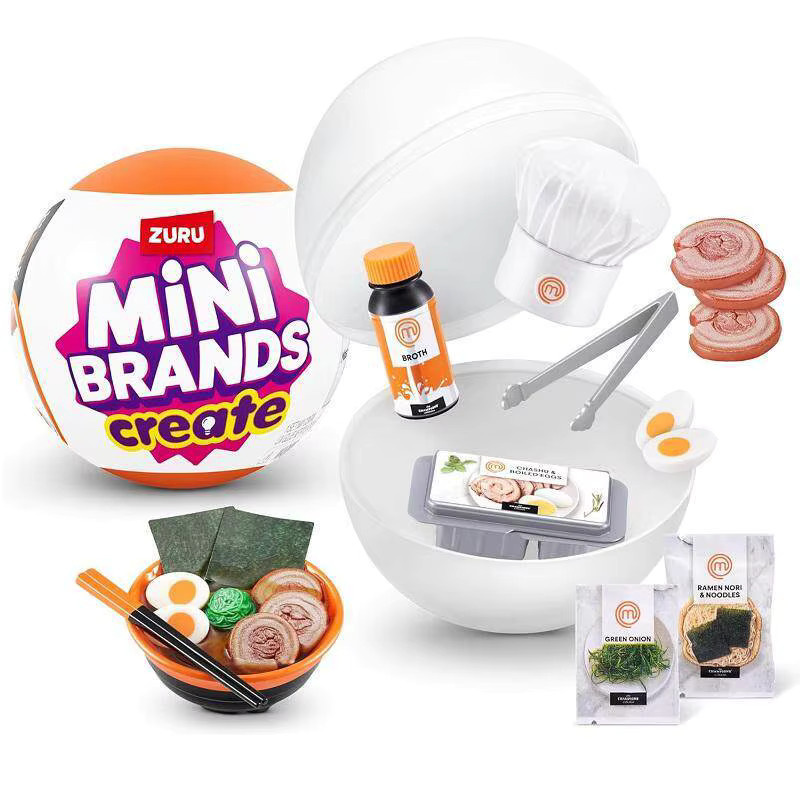 Zuru MasterChef Food Ball DIY Miniatur-Lebensmittel Überraschungs-Blindbox, Rollenspiel-Küchenspielzeug - Bild 2