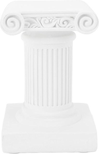 KaiSai Römische Säule als klassische Deko-Statue in Weiß für Garten und Zuhause - Bild 1