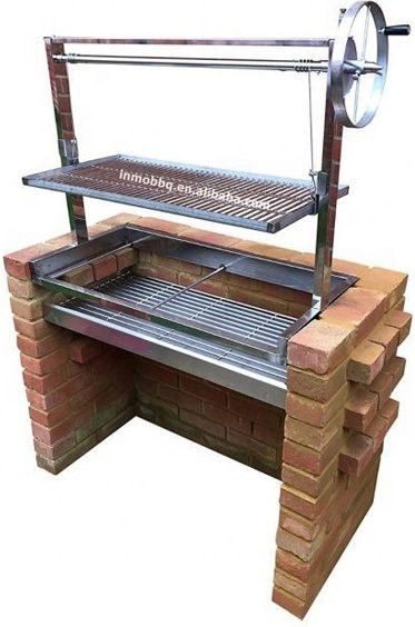 INMO BBQ Series Santa Maria Grill aus Edelstahl in Natural ohne Brasero - Bild 1