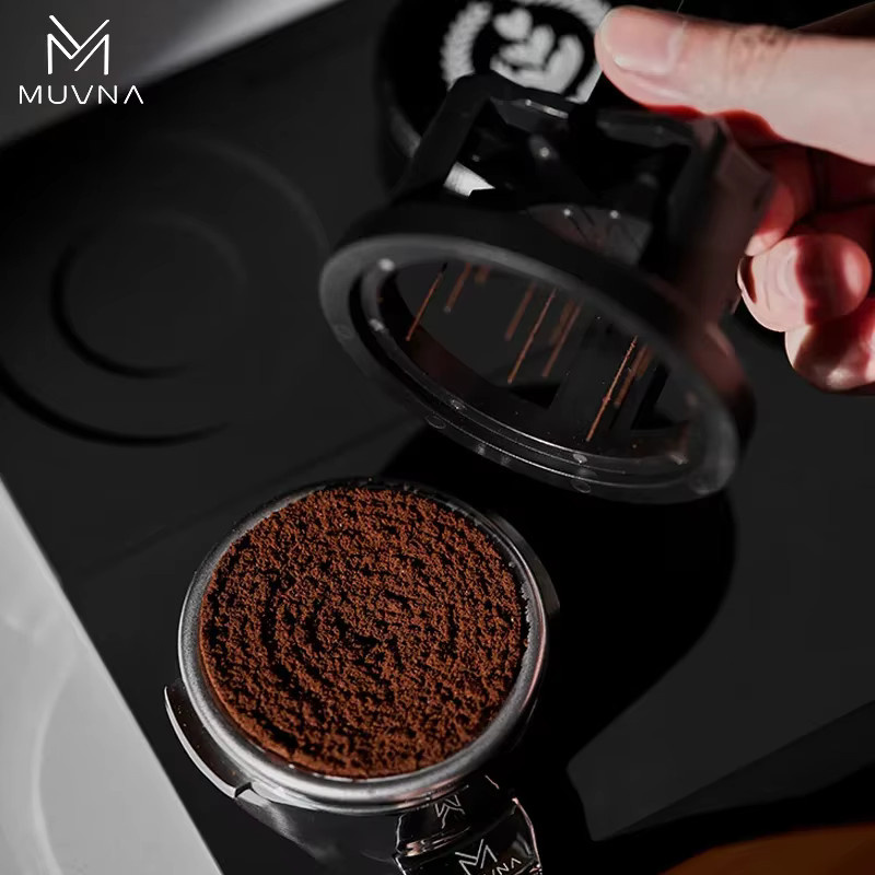 MUVNA WDT Espresso-Rührer Magnetischer Nadelverteiler für Kaffeebereitung in Schwarz, Rund - Bild 4