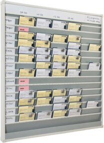 Eichner Planungstafel A5 in Weiß aus Kunststoff für Profis - Bild 1