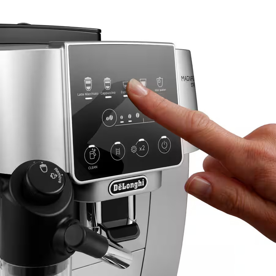 DeLonghi Magnifica Start ECAM220.80.SB Kaffeevollautomat in Silber-Schwarz mit LatteCrema Hot Milchsystem - Bild 5