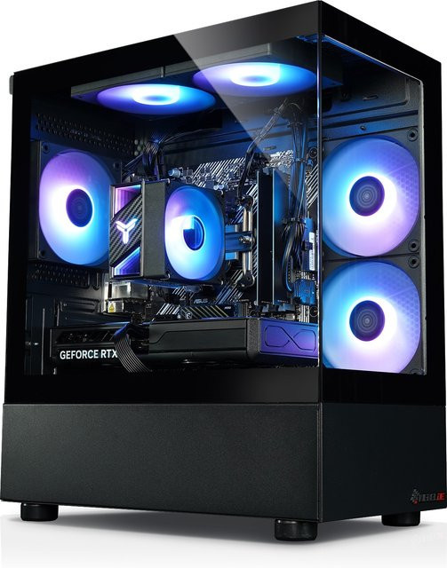 Gaming PC Viper IX von Kiebel in Schwarz mit AMD Ryzen 7 9700X, 16GB DDR5, AMD Radeon RX 9060 8 GB, 1TB SSD und Windows 11 - Bild 1