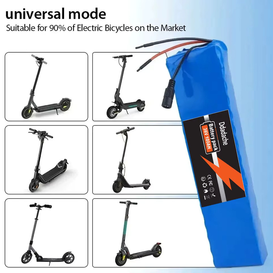 Elektroroller Akku 36V 100000mAh 10S3P Lithium-Ionen Akku für M365 in Blau - Bild 4