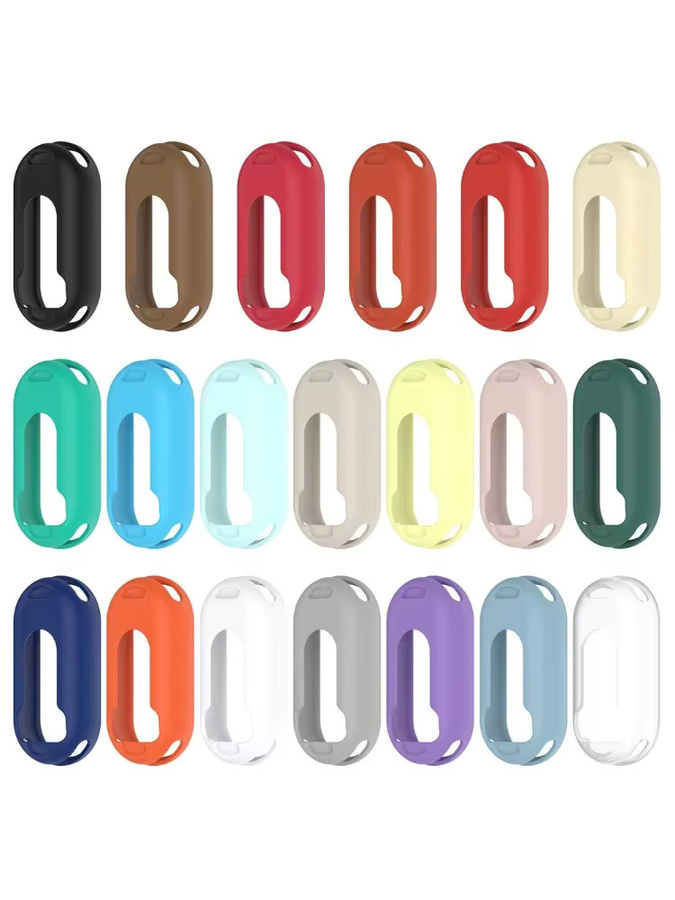 Xiaomi Schutzhülle Silikon, violett, Mi Band 10/9/8 NFC - Bild 3