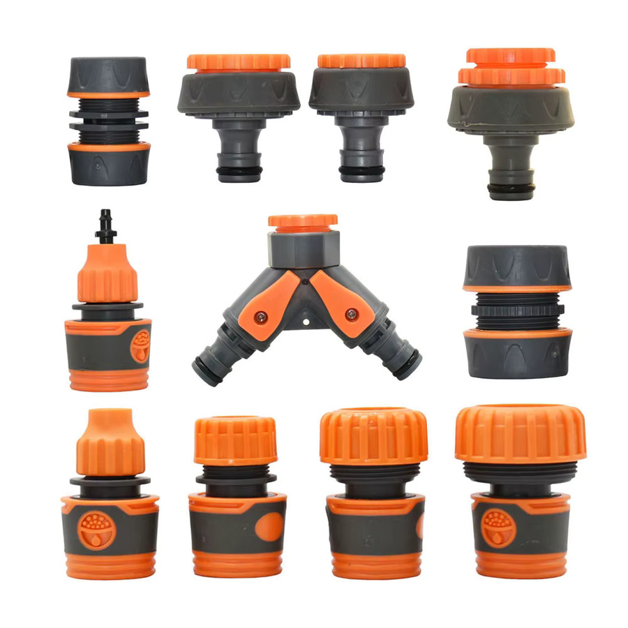 GHHWL Garten Schlauch Schnellanschluss Set mit Waterstop Ventil und Adapter für Bewässerung Gun, Durchmesser: 16mm, 20mm, 32mm - Bild 2