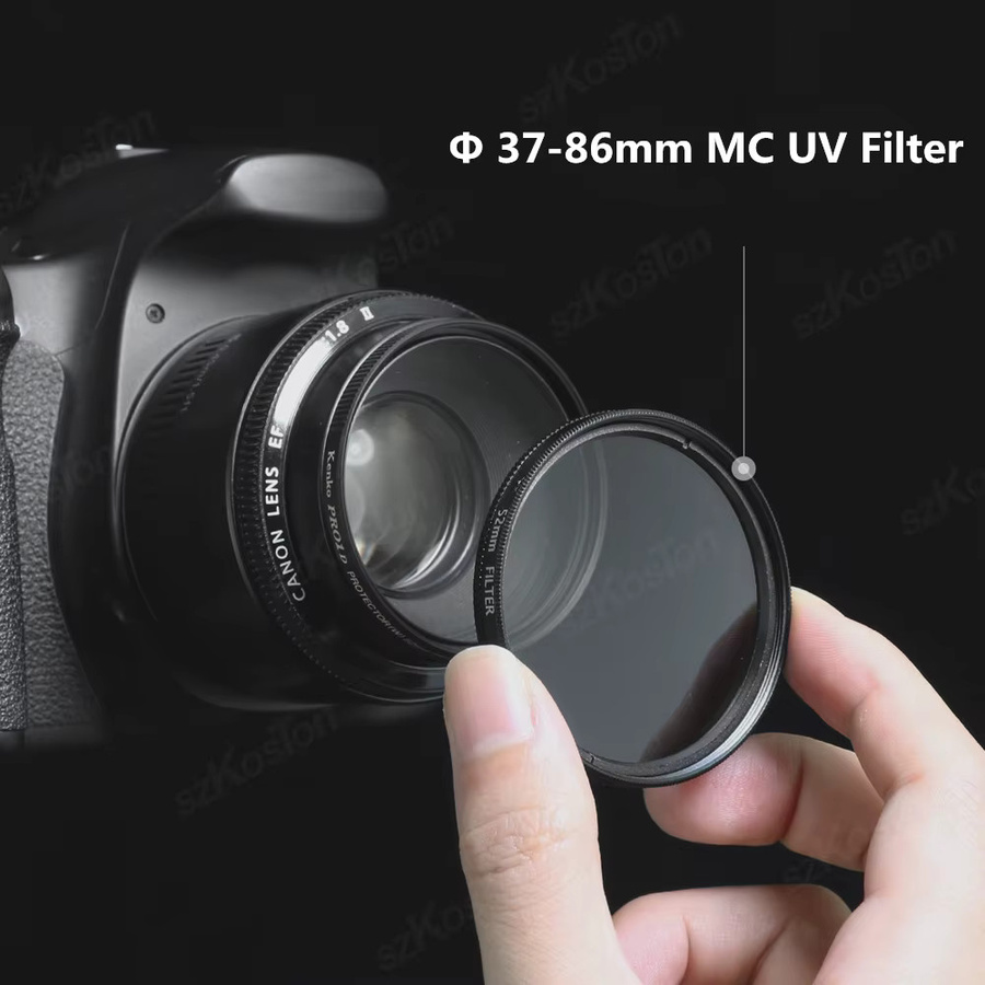 SZKOSTON MC UV-Filterlinse mit mehrfach beschichteter Ultraschlank-Optik für Durchmesser 37 mm bis 82 mm - Bild 5
