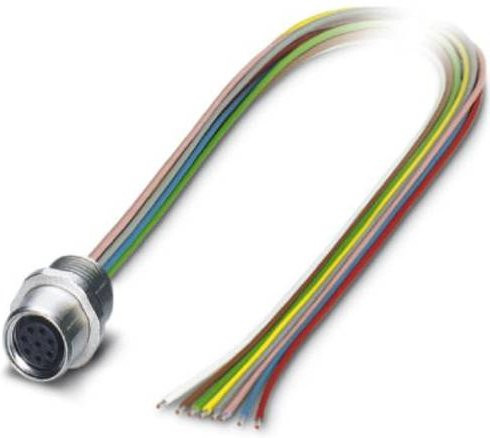 Phoenix Contact 1424231 Sensor-Aktor-Einbausteckverbinder M8 Buchse, 8-polig, Multicolor, 0,50 m - Bild 1