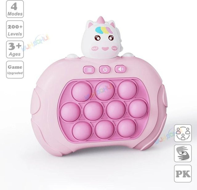 Binchi Elektronisches Pop-Licht, Schnelles Drückspiel, Interaktive Spielmaschine - Bild 1