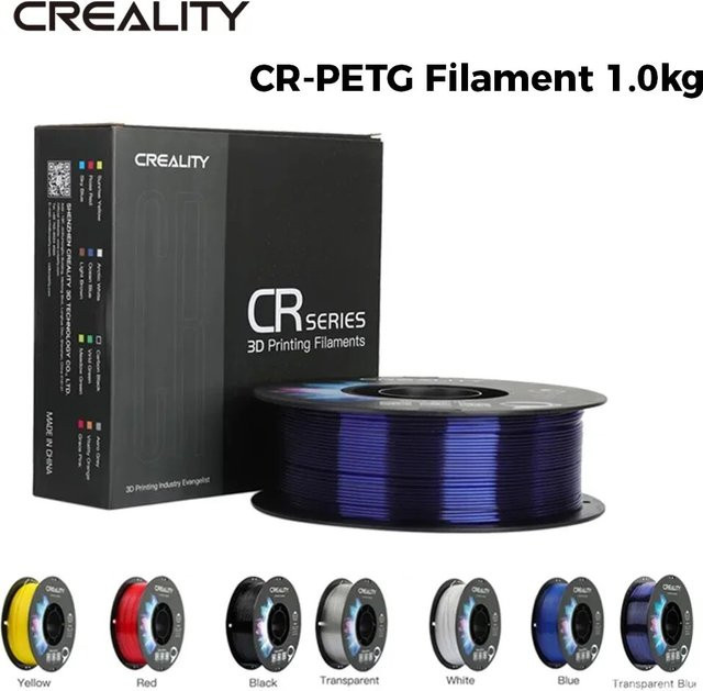 Creality CR-PETG Filament Weiß, 1,75 mm, 1,0 kg - Bild 1
