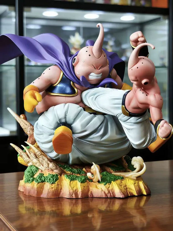 Bandai Dragon Ball Anime Figur Majin Buu Sammlerstück aus Kunststoff, mehrfarbig - Bild 7