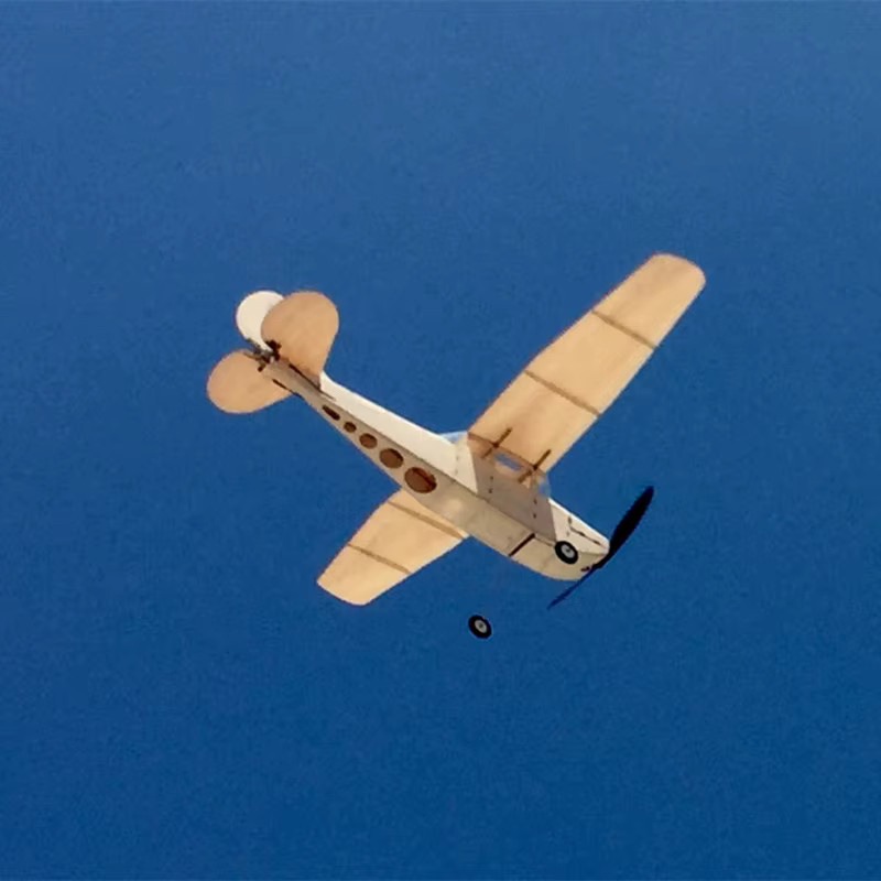 Real Hawk Cessna L-19 Balsaholz-Set, DIY-Flugzeug, Holz - Bild 2