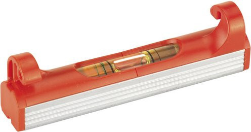 Connex Schnurwasserwaage in Rot, Länge: 7 cm - Bild 1