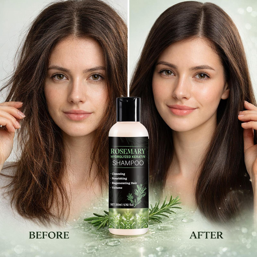 Sinight Bio Rosmarin Haarshampoo mit Keratin, 200 ml, Unisex - Bild 2