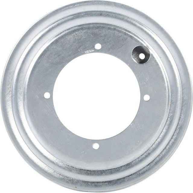 KaiSai Lazy Susan Drehlager Schwenkplatte verzinkt in Silber und Weiß, 5,5 Zoll - Bild 1