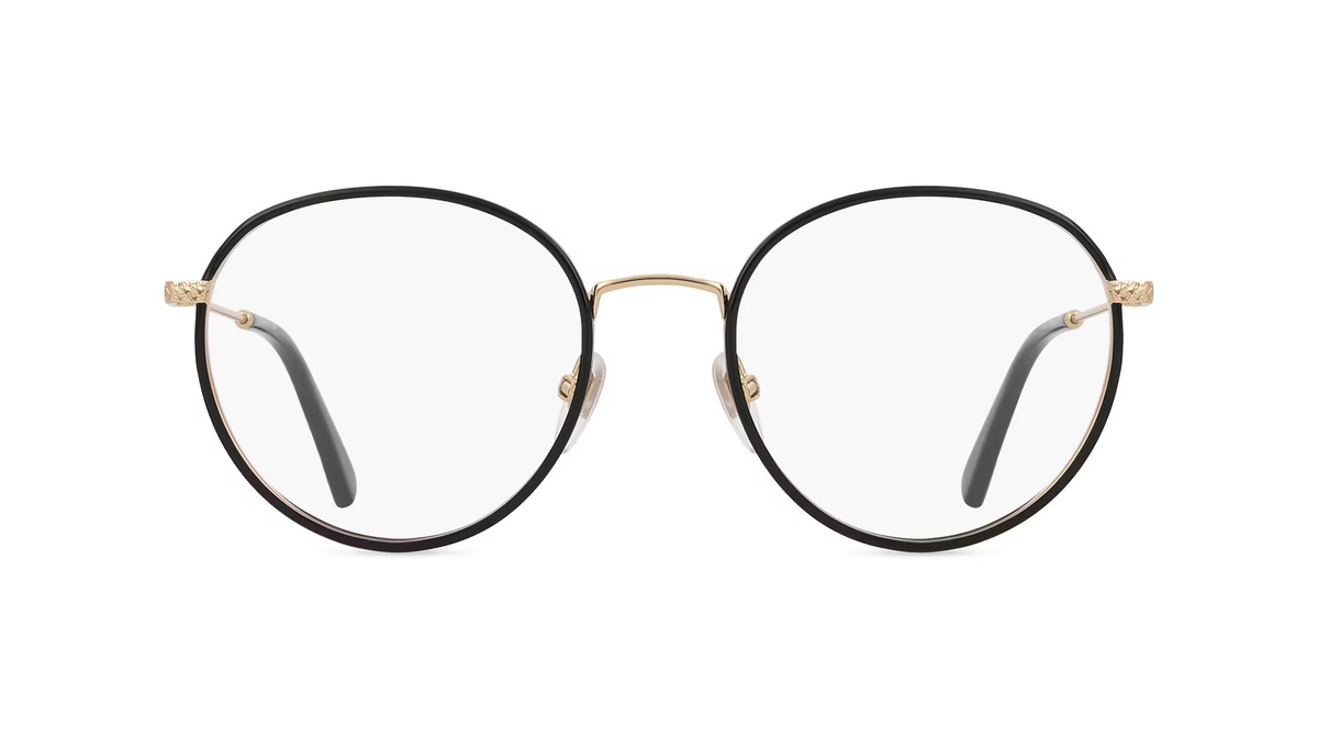 Nina Ricci NRIVNR280 Korrektionsbrille, Vollrand, Rund, Metall, Pink, Unisex - Bild 1