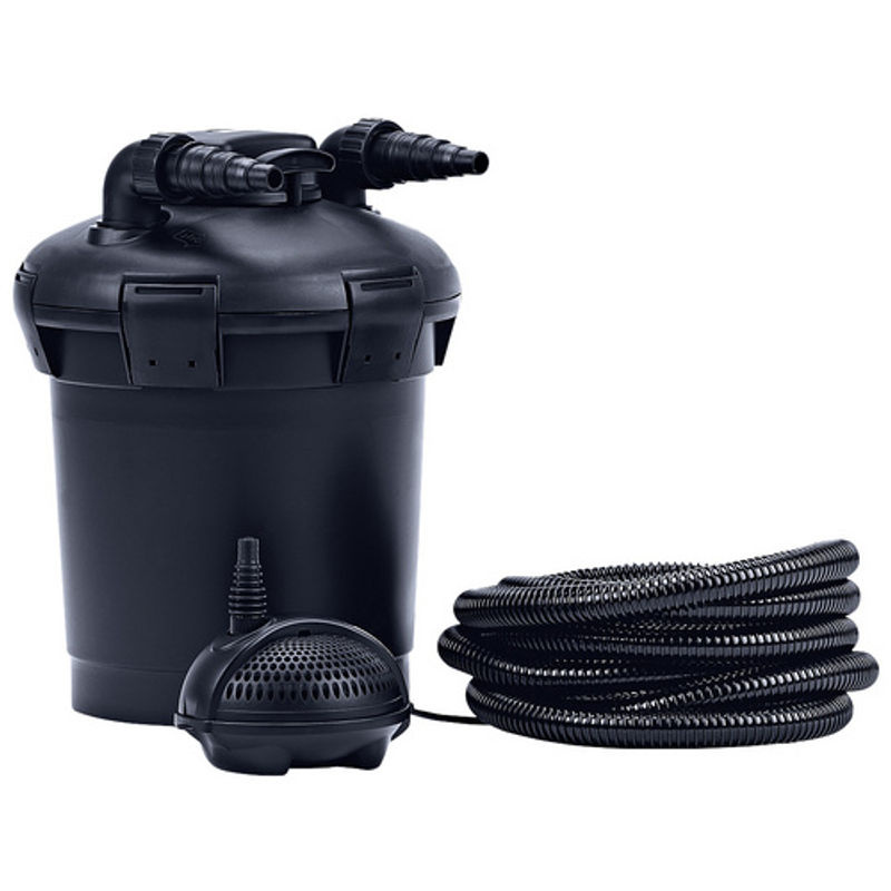 PONTEC PondoPress Set 5000 Teichfilter für Teiche bis max. 5 m³ in Schwarz - Bild 3